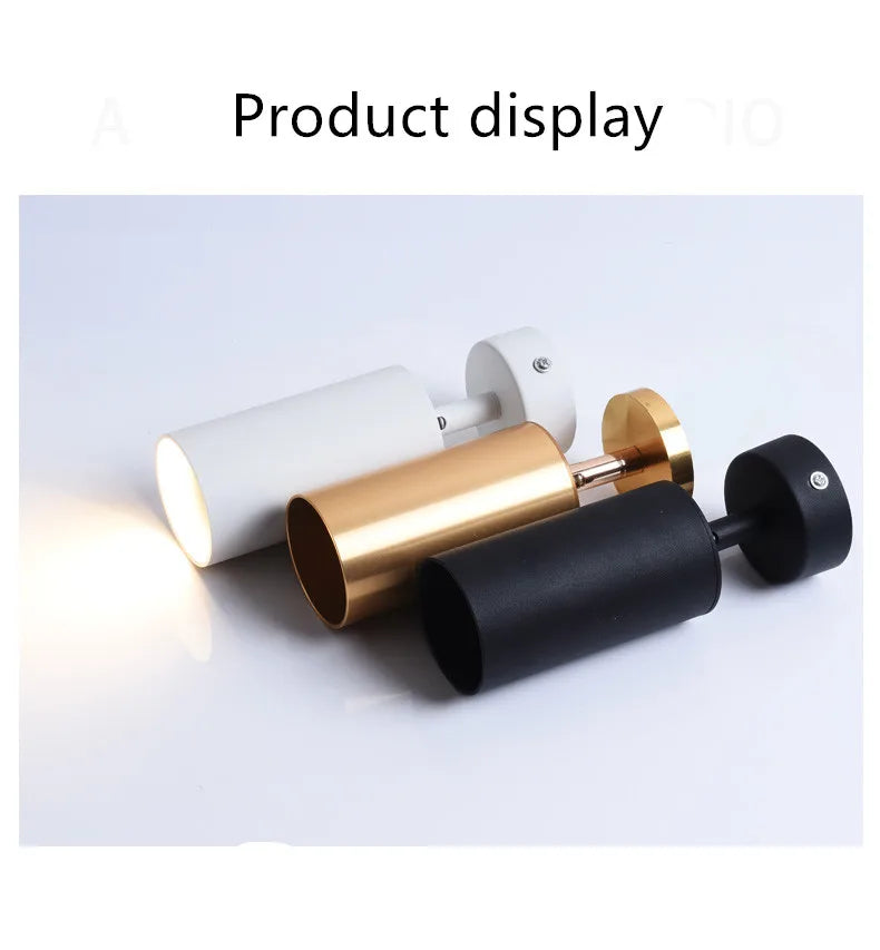 Cob Led Downlight 7W 10W Spot Led Downlights Ceiling Surface Mounted Commercial Clothing Indoor Lighting AC85-265V