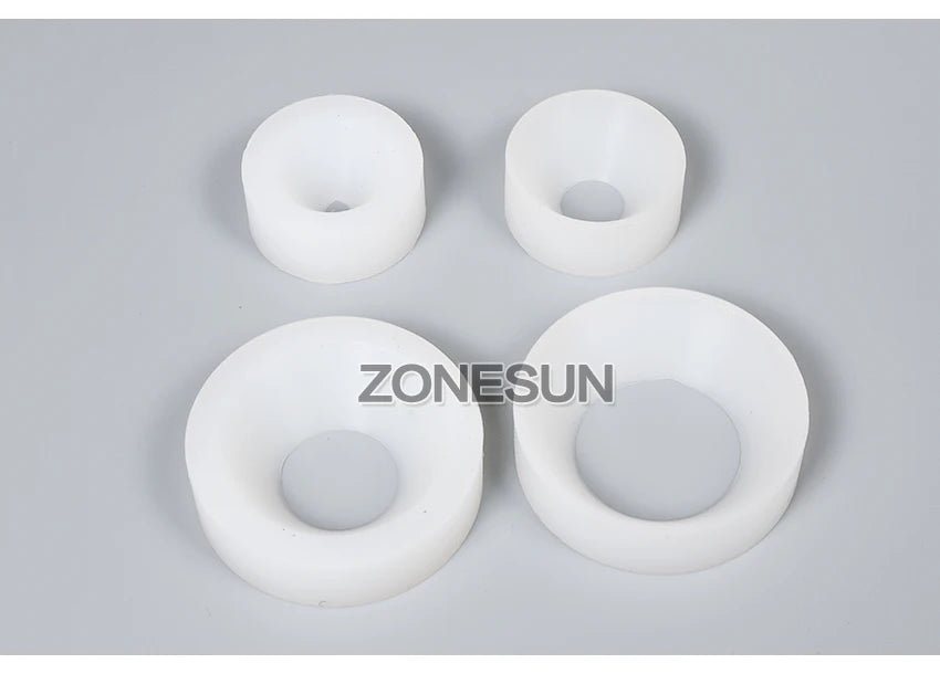 ZONESUN Cap screwing chuck, bottle cap adoptor of capping machine, silicone capping chuck,10-50mm, anti-wear