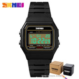 SKMEI Fashion Sports Couple Watches Women Digital Watch Waterproof Display Date Week Female Wristwatch Relogio Feminino 1412