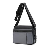 Crossbody Shoulder Bag Men Zipper Travel Messenger Pack Male Shoulder Sling Working Bags Bookbag Briefcase Casual Sling Bag Male