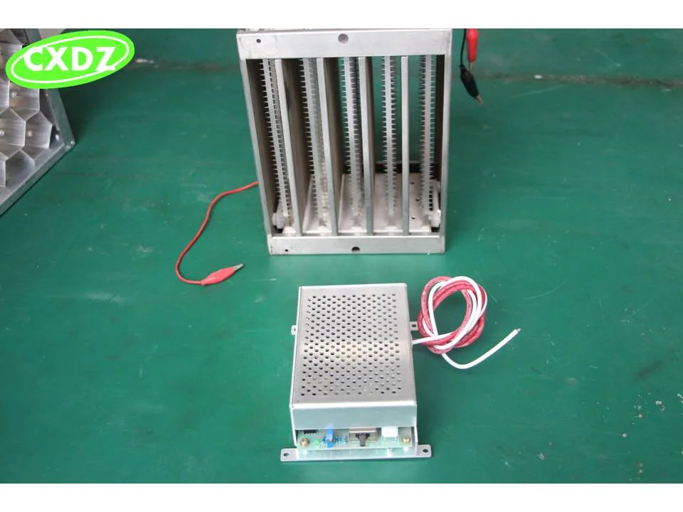 Electrostatic Filter, Ionization   , Spraying ,  Cleaner Air Purification