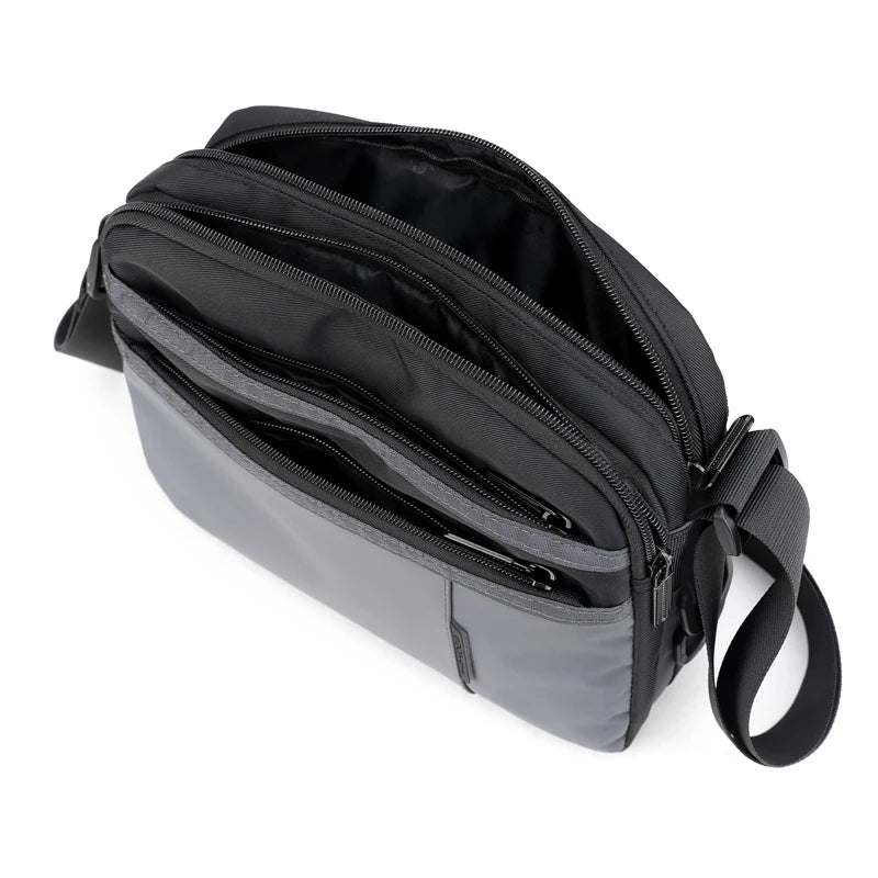 Crossbody Shoulder Bag Men Zipper Travel Messenger Pack Male Shoulder Sling Working Bags Bookbag Briefcase Casual Sling Bag Male