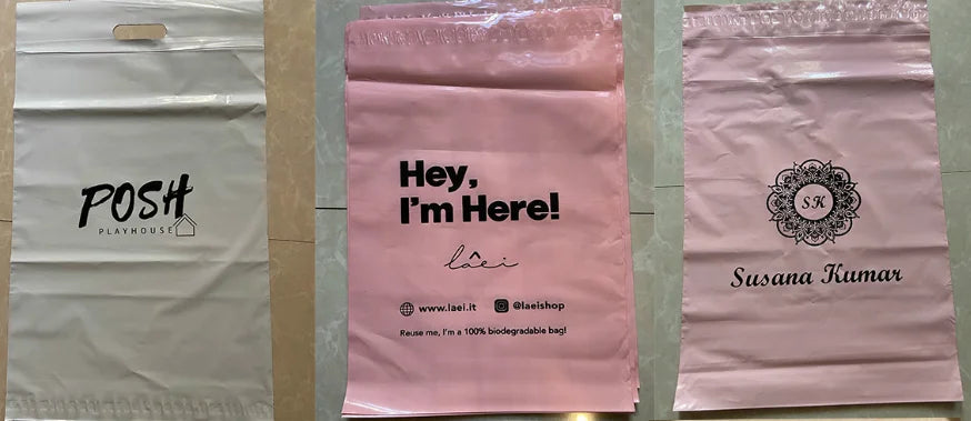 50Pcs Courier Envelope Shipping Packaging Bags Poly Mailer Bag Waterproof Storage Bag Self Adhesive Seal Plastic Packaging Pouch