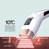 Newest 4in1 IPL Hair Removal Laser Epilator 999000 Flash Cooling LCD Acne Treatment Rejuvenation Device for Home Bikini Trimmer
