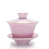 Celadon Tea Tureen, Kung Fu Tea Set, Flower Gaiwan, Puer Kettle,Teapot Lovers, Tea Accessories, 140ml