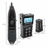 NOYAFA LCD Display Measure Length Tracker NF-8209 Cable POE Wire Checker Test Network Tool Scan Cable Wiremap Tester