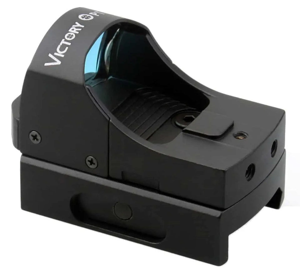 VictOptics V2 1x18 Red Dot Sight Hunting Riflescope Collimator Scope Fits Airsoft .223 5.56mm With 21mm 20mm Weaver Mount