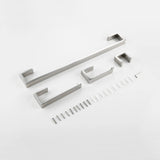 Bathroom Accessories Set Toilet Roll Paper Towel Holder Hook Bar Stainless Steel Bedroom Wall Mounted Kitchen Bath Hardware Kit
