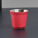 Custom Name Stainless Steel Espresso Cups Double Wall Insulated Cups Demitasse Cups Coffee Cup For Drinking Coffee, Gift for Him