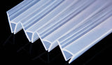 6 8 10 12mm Glass Seals Frameless Shower Bathroom Door Window Balcony Screen Sealing Strip Weatherstrip Draft Stopper Big h