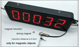 LED Digital Large Screen Electrostatic Induction Counter Infrared Automatic Production Line Pipeline Counting Electronic Counter