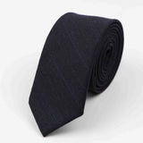 Commercial Luxury 100% Wool Tie Classical Color Black Grey Necktie Mens Fashion Neckties Designer Handmade European Style Ties