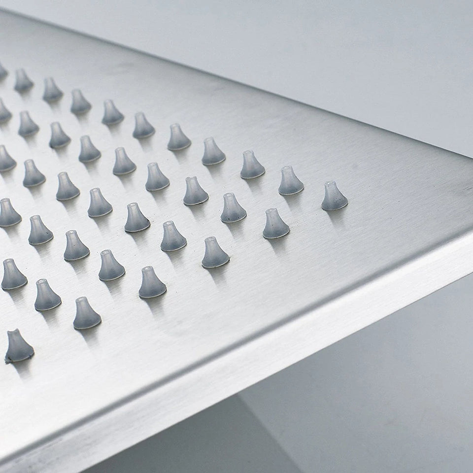 Rainfall Shower Head LED Light 12/16" Large Brass Rainfall Shower Faucet Head Square Shape/Color Changed