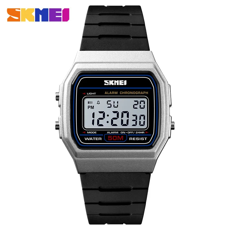 SKMEI Fashion Sports Couple Watches Women Digital Watch Waterproof Display Date Week Female Wristwatch Relogio Feminino 1412