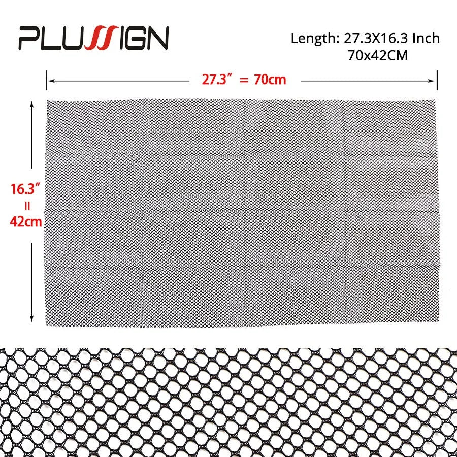 Plussign New Cut And Create Style Swiss Lace Net For Making Lace Wig Foundation Hairnet Accessories Weaving Tools Hair Net