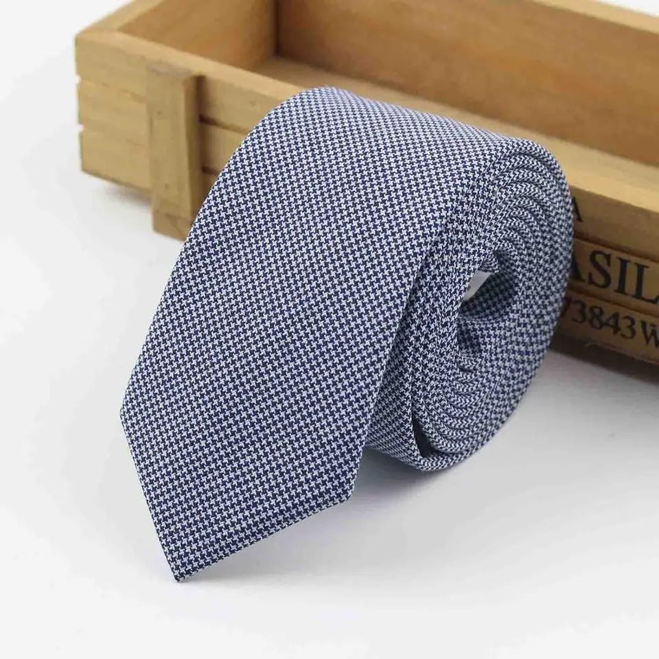 Commercial Luxury 100% Wool Tie Classical Color Black Grey Necktie Mens Fashion Neckties Designer Handmade European Style Ties