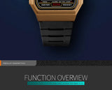 SKMEI Fashion Sports Couple Watches Women Digital Watch Waterproof Display Date Week Female Wristwatch Relogio Feminino 1412