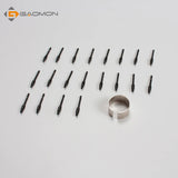 GAOMON 20 Pack Replacement Nibs for Graphic Tablet Battery Digital Pen ArtPaint AP10 & AP20