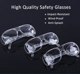 New Clear Eyewear Safety Glasses Anti-Splash Impact-Resistant Lens Work Safety Goggles For Home Carpente Dentist Eyes Protection