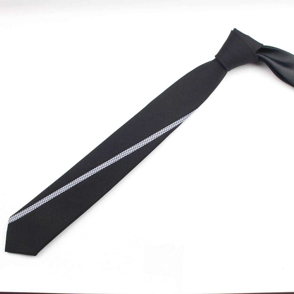 Commercial Luxury 100% Wool Tie Classical Color Black Grey Necktie Mens Fashion Neckties Designer Handmade European Style Ties