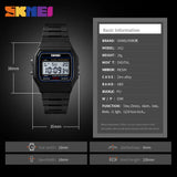 SKMEI Fashion Sports Couple Watches Women Digital Watch Waterproof Display Date Week Female Wristwatch Relogio Feminino 1412
