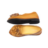 Xiuteng 2022 Shoe For Women Handmade Shoes Genuine Leather Soft Safe Flats Autumn Driving Shoes Pointed Toe Women Flats 5 Color