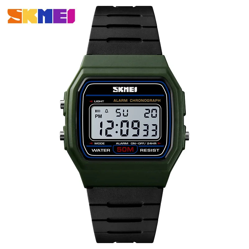 SKMEI Fashion Sports Couple Watches Women Digital Watch Waterproof Display Date Week Female Wristwatch Relogio Feminino 1412