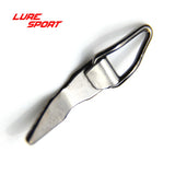 LURESPORT 12pcs 20pcs Stainless Steel Hook Keeper for Lure Collapsible Rod Building Component Repair Fishing rod DIY Accessory