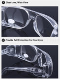 New Clear Eyewear Safety Glasses Anti-Splash Impact-Resistant Lens Work Safety Goggles For Home Carpente Dentist Eyes Protection