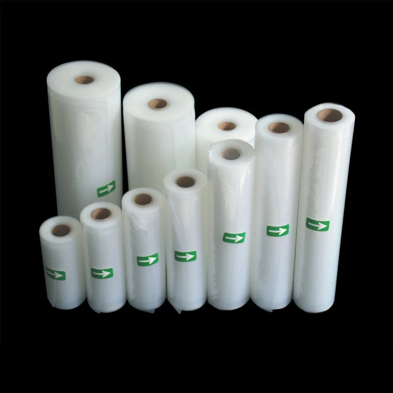 Vacuum Sealer Packing Bag, Vacuum Packer, Storage Bags, Food Fresh, Long Keeping, 12 cm, 17 cm, 20 cm, 22 cm, 25 cm28cm x 500cm