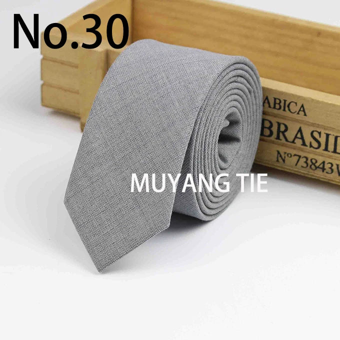 Commercial Luxury 100% Wool Tie Classical Color Black Grey Necktie Mens Fashion Neckties Designer Handmade European Style Ties