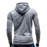 Autumn New Men Hoodies Sweatshirts Casual Solid Long Sleeve Hoodie Men Slim Fit Pullovers Sweatshirt Plus Size Hoody Streetwear