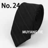 Commercial Luxury 100% Wool Tie Classical Color Black Grey Necktie Mens Fashion Neckties Designer Handmade European Style Ties