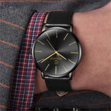 2022 Minimalist Men's Watch Ultra Thin Men's Watches For Men Fashion Simple Business Watch Leather Clock Reloj Hombre Relogio