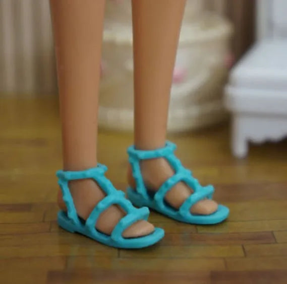 Doll toy accessories shoes high heels black shoes for your BB dolls BBIA31