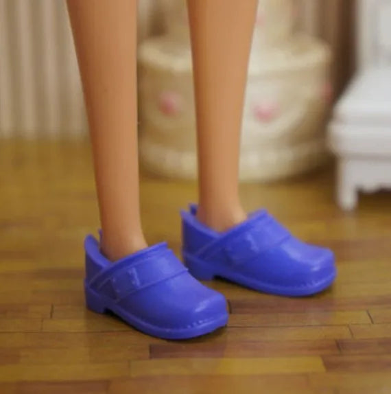 Doll toy accessories shoes high heels black shoes for your BB dolls BBIA31