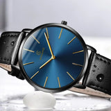 2022 Minimalist Men's Watch Ultra Thin Men's Watches For Men Fashion Simple Business Watch Leather Clock Reloj Hombre Relogio