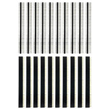 10pcs 40 Pin 1x40 Single Row Male and Female 2.54 Breakable Pin Header PCB JST Connector Strip for arduino DIY Kit