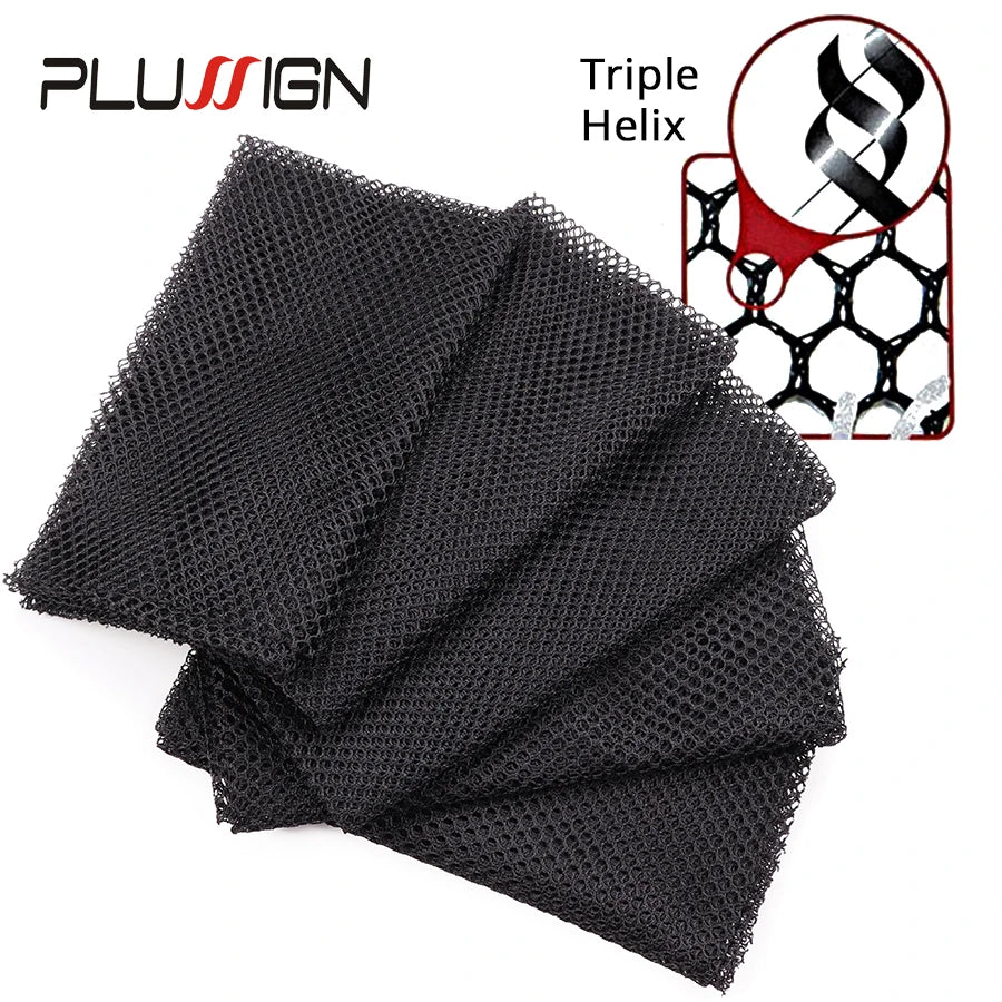 Plussign New Cut And Create Style Swiss Lace Net For Making Lace Wig Foundation Hairnet Accessories Weaving Tools Hair Net