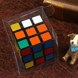 50pcs 7*7*7cm Transparent Waterproof PVC Boxes Packaging Small Plastic Clear Box Storage For Food/jewelry/Candy/Gift/cosmetics