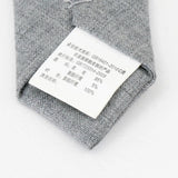 Commercial Luxury 100% Wool Tie Classical Color Black Grey Necktie Mens Fashion Neckties Designer Handmade European Style Ties