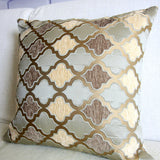 Grey/Coffee Cushion Cover Chenille Moroccan Style Home Decorative Pillow Case 45x45cm