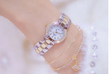 Women Luxury Brand Watch 2025 Dress Silver Gold Women Wrist Watch Quartz Diamond Ladies Watches Female Clock Bayan Kol Saati