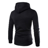 Autumn New Men Hoodies Sweatshirts Casual Solid Long Sleeve Hoodie Men Slim Fit Pullovers Sweatshirt Plus Size Hoody Streetwear