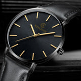 2022 Minimalist Men's Watch Ultra Thin Men's Watches For Men Fashion Simple Business Watch Leather Clock Reloj Hombre Relogio