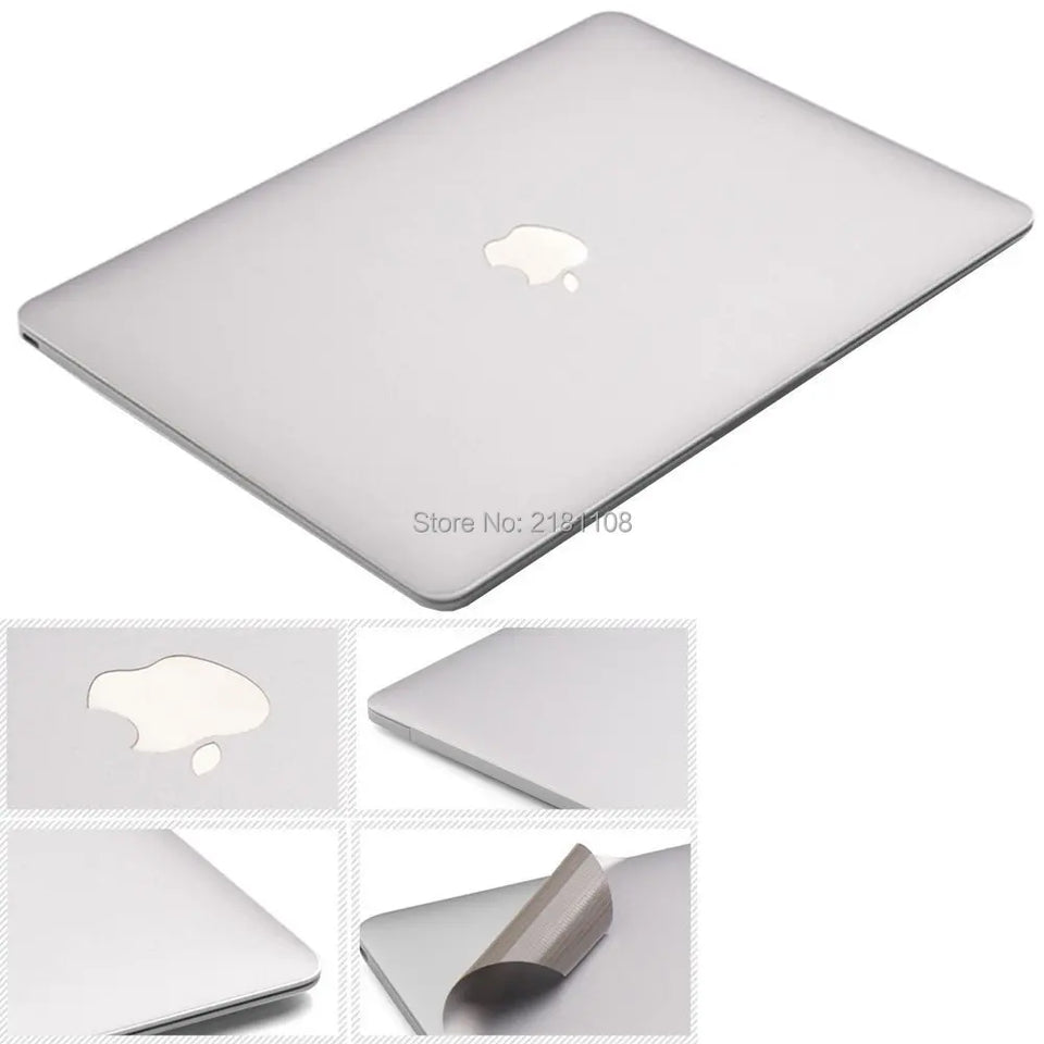 Rose Gold Full Body Skin for MacBook air (13-inch, A1931 A1932 A2179 A2337), Full-Cover Protective Vinyl Decal Sticker