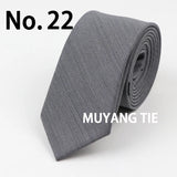 Commercial Luxury 100% Wool Tie Classical Color Black Grey Necktie Mens Fashion Neckties Designer Handmade European Style Ties