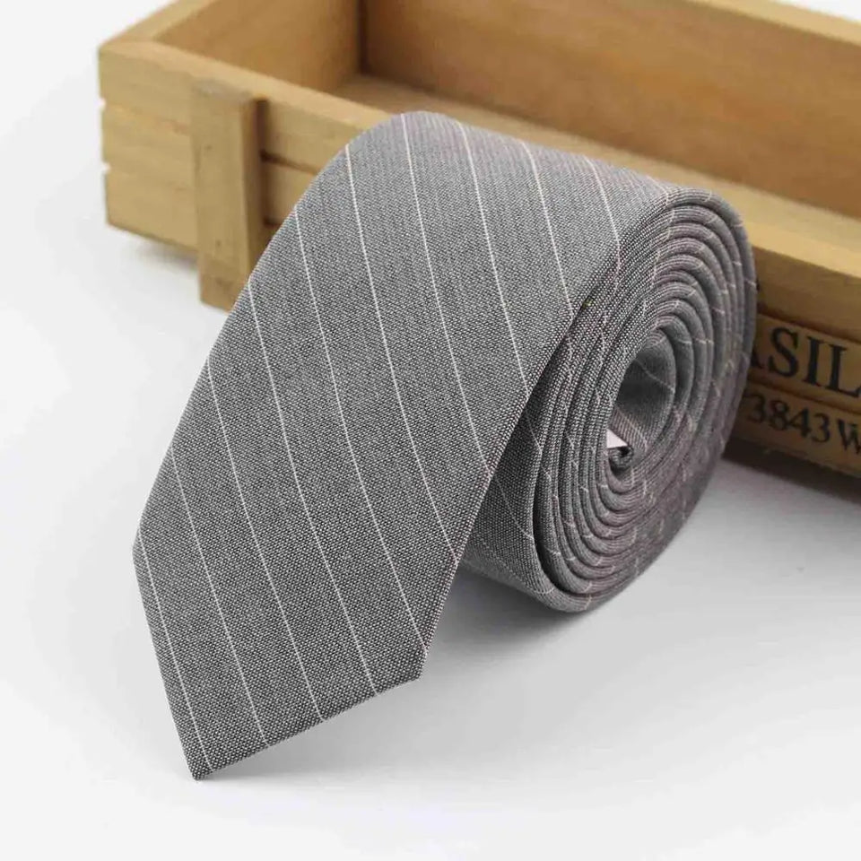Commercial Luxury 100% Wool Tie Classical Color Black Grey Necktie Mens Fashion Neckties Designer Handmade European Style Ties