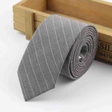 Commercial Luxury 100% Wool Tie Classical Color Black Grey Necktie Mens Fashion Neckties Designer Handmade European Style Ties