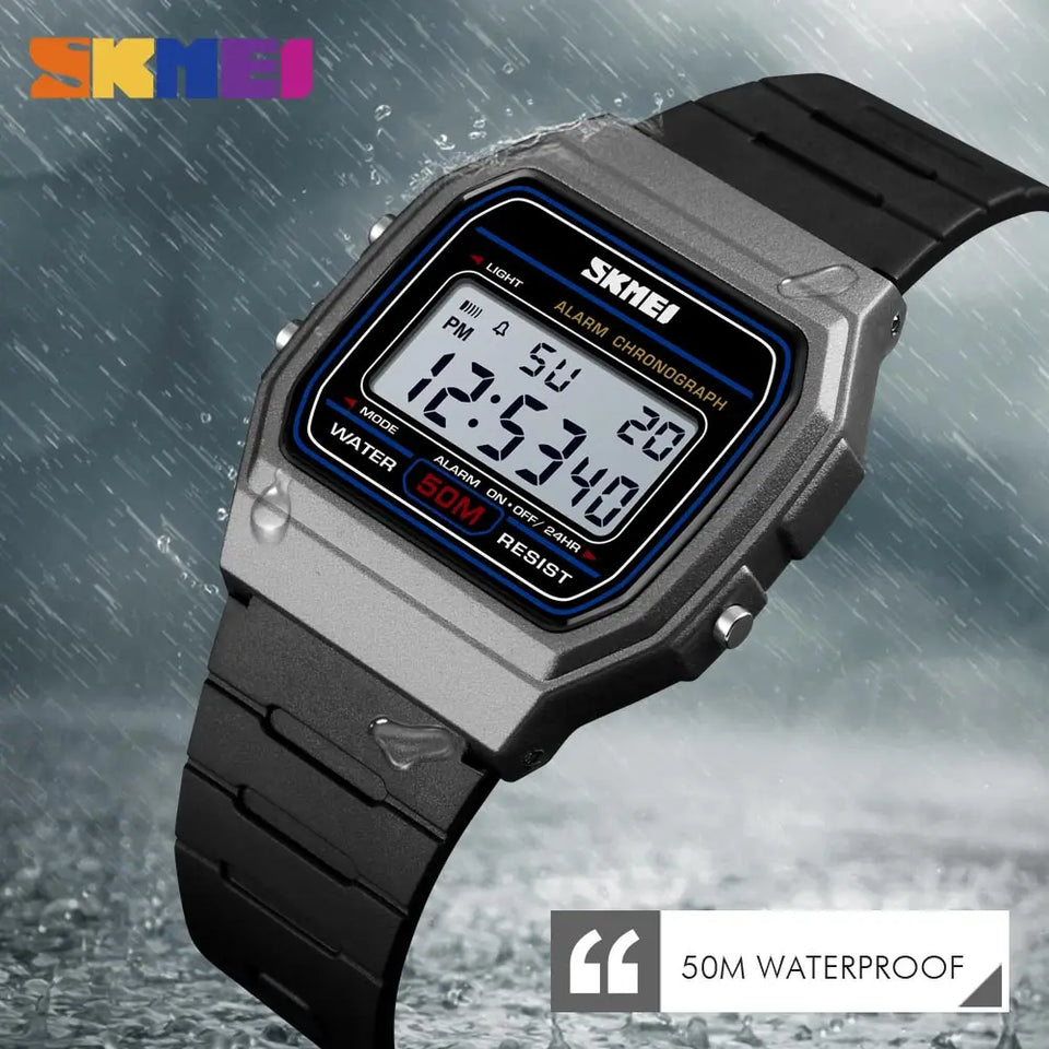 SKMEI Fashion Sports Couple Watches Women Digital Watch Waterproof Display Date Week Female Wristwatch Relogio Feminino 1412